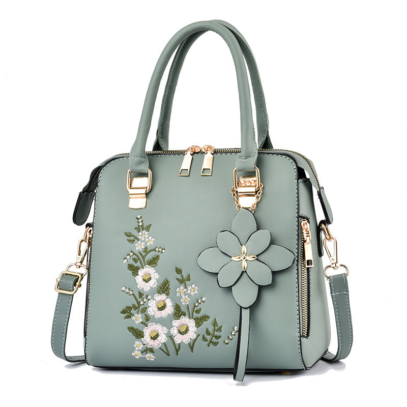 Fashion Flowers Embroidered Handbag Women Shoulder Messenger Bags Fashion Flowers Embroidered Handbag Women Shoulder Messenger Bags